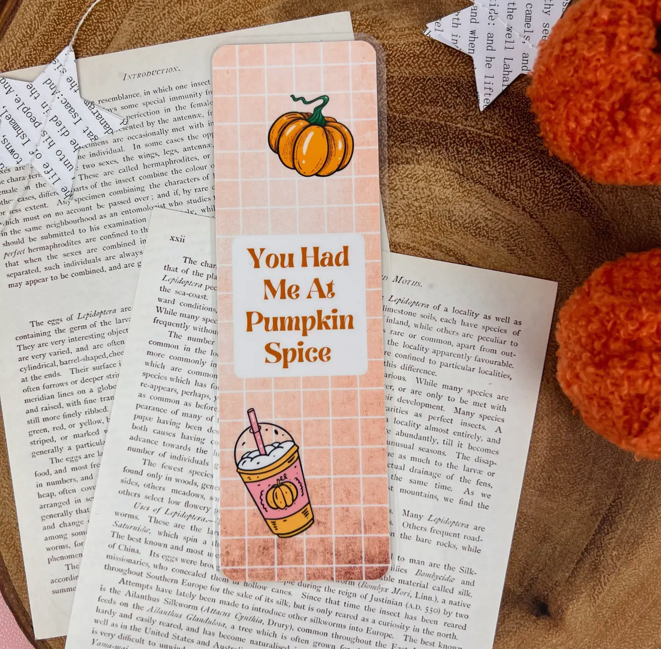 You Had Me At Pumpkin Spice Bookmark