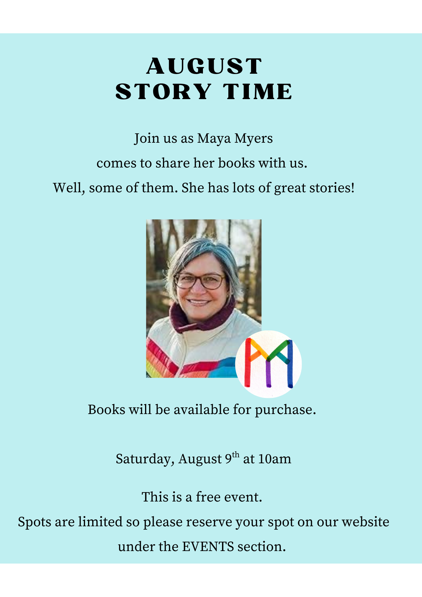 August Story Time
