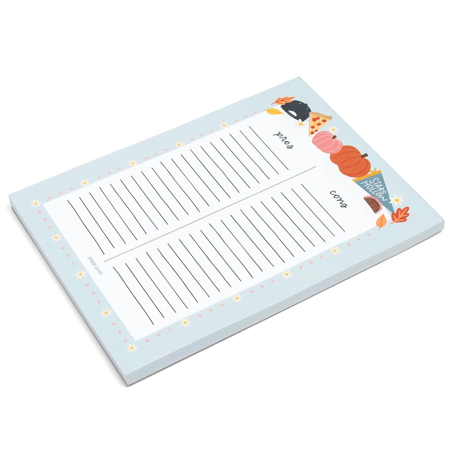 Pros & Cons Stars Hollow 6x8 Notepad