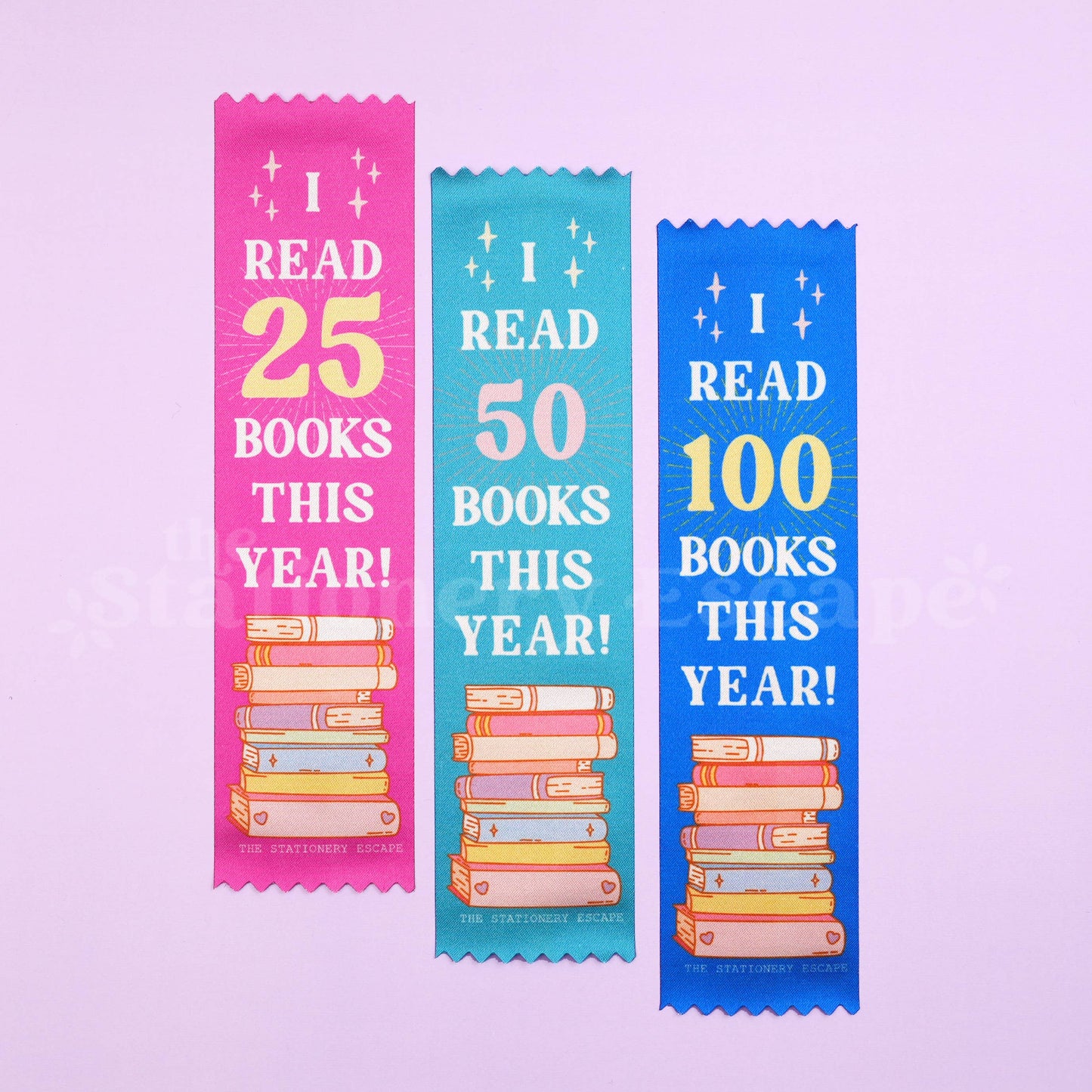 Reading Award Ribbon Bookmark: 100