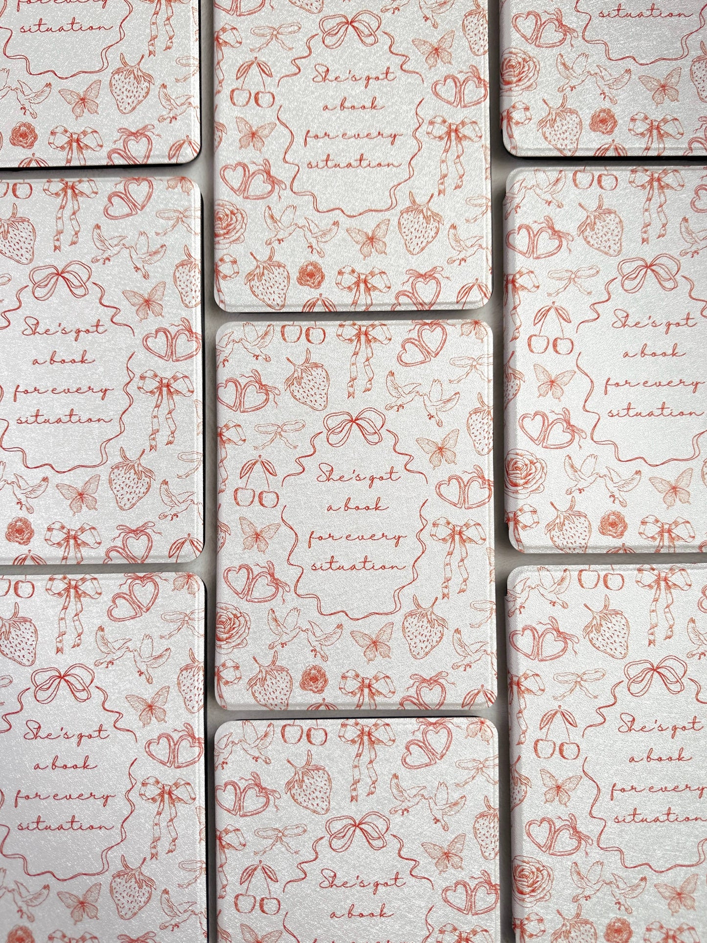 She's Got A Book For Every Situation - Kindle Case: Kindle Basic 11th Generation (6")