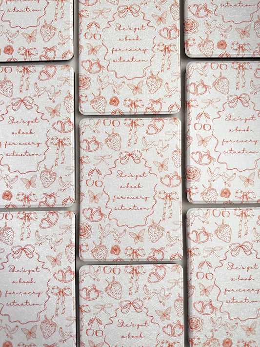 She's Got A Book For Every Situation - Kindle Case: Kindle Basic 11th Generation (6")