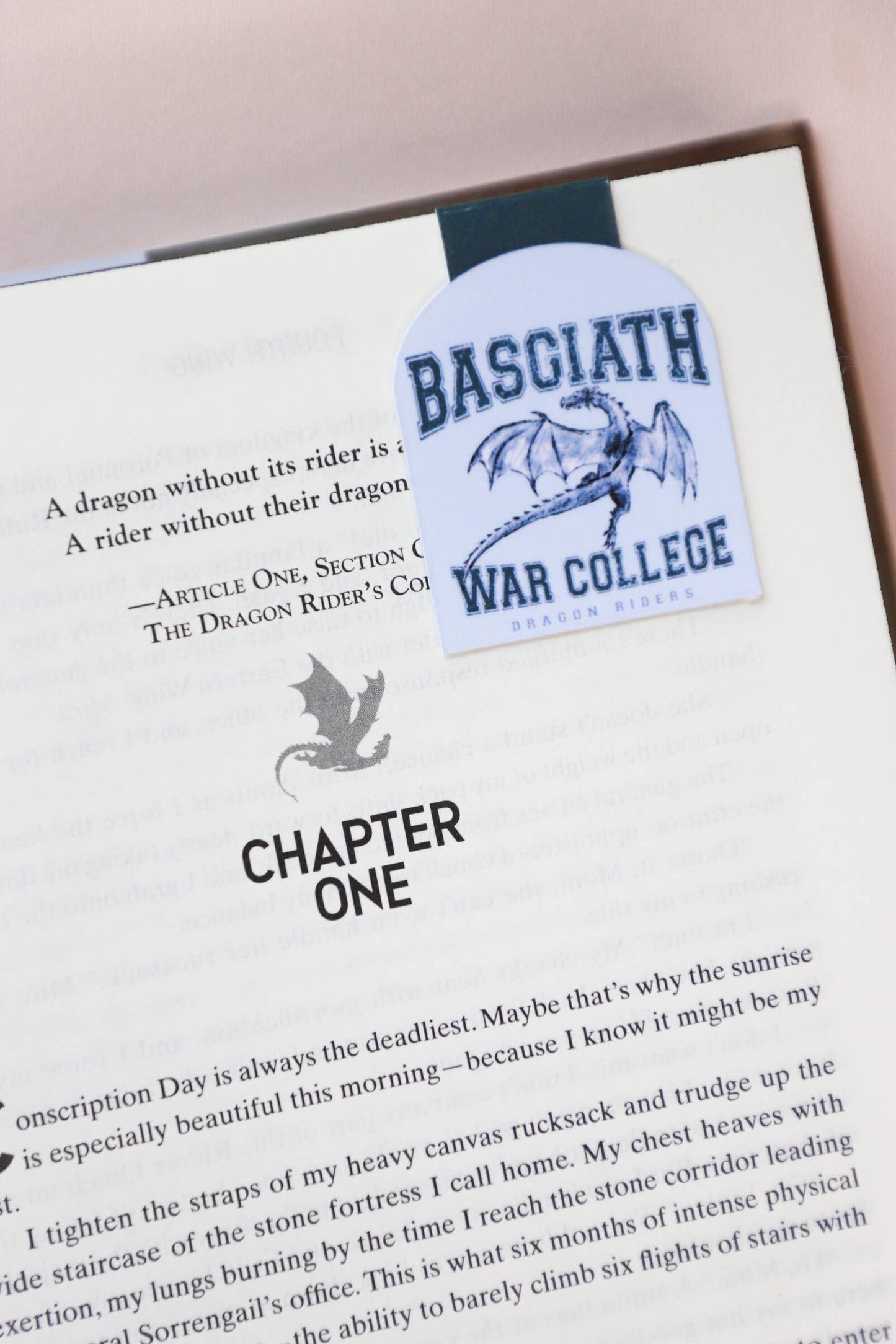 Basgiath War College Magnetic Bookmark