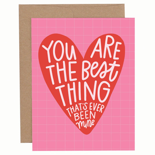 The Best Thing Card