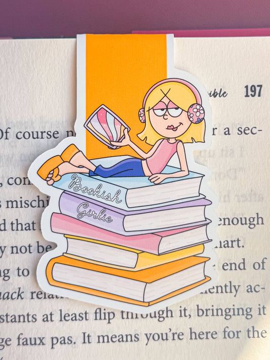 Magnetic Bookmark - Book Lover Gift - 2000s Bookish Girlie