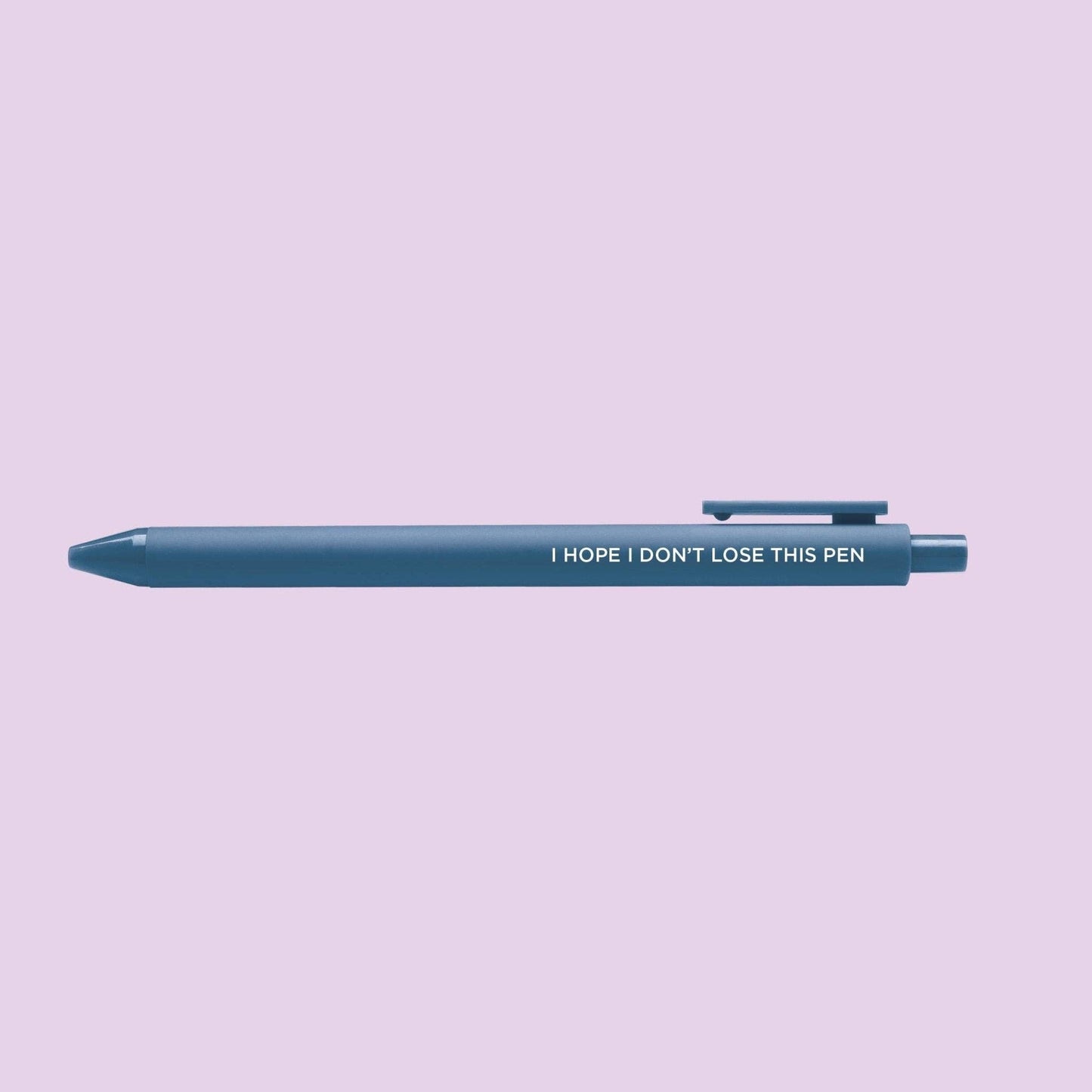 I hope I don't lose this pen jotter gel pen