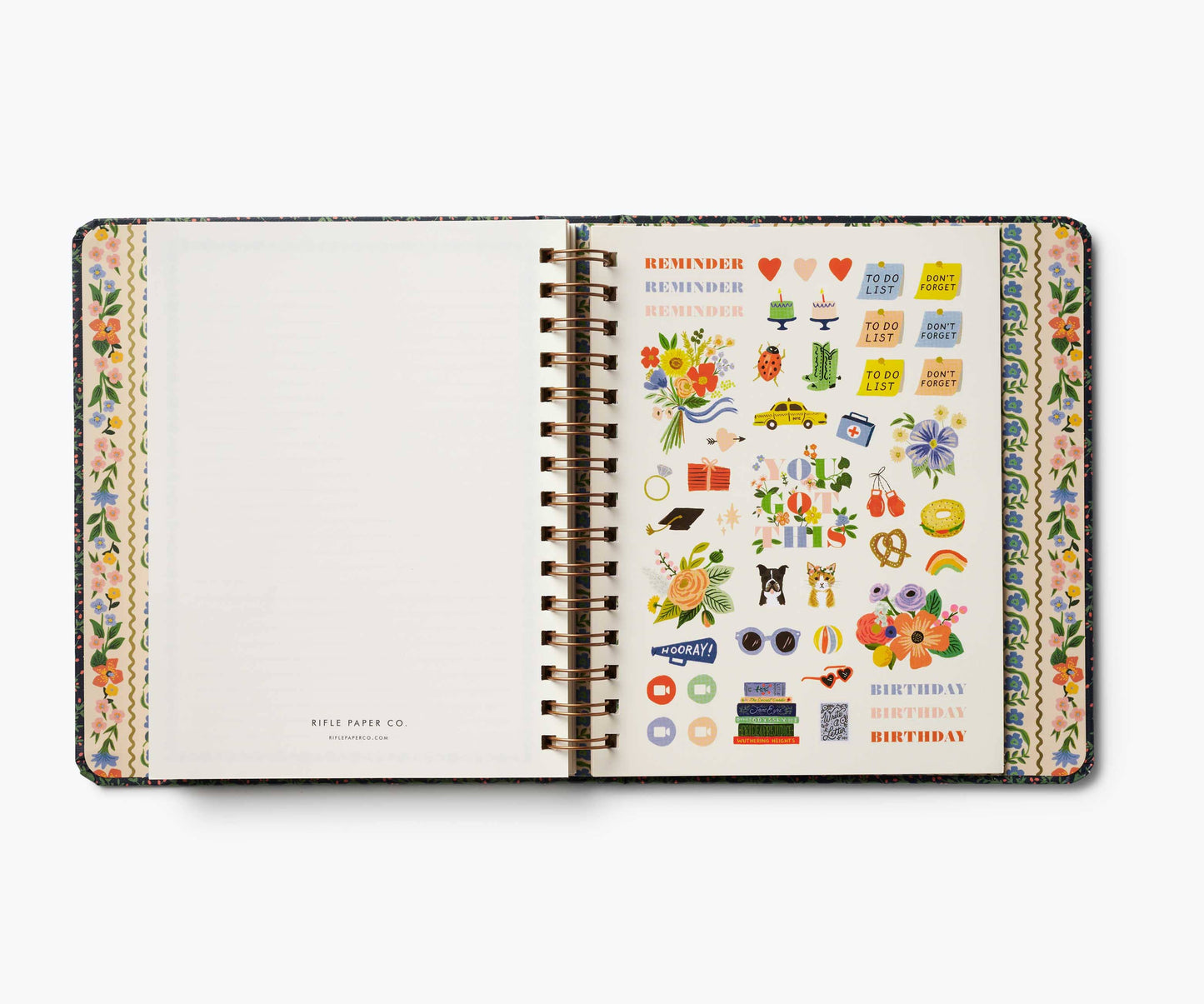 2026 Wildwood 17-Month Academic Covered Spiral Planner
