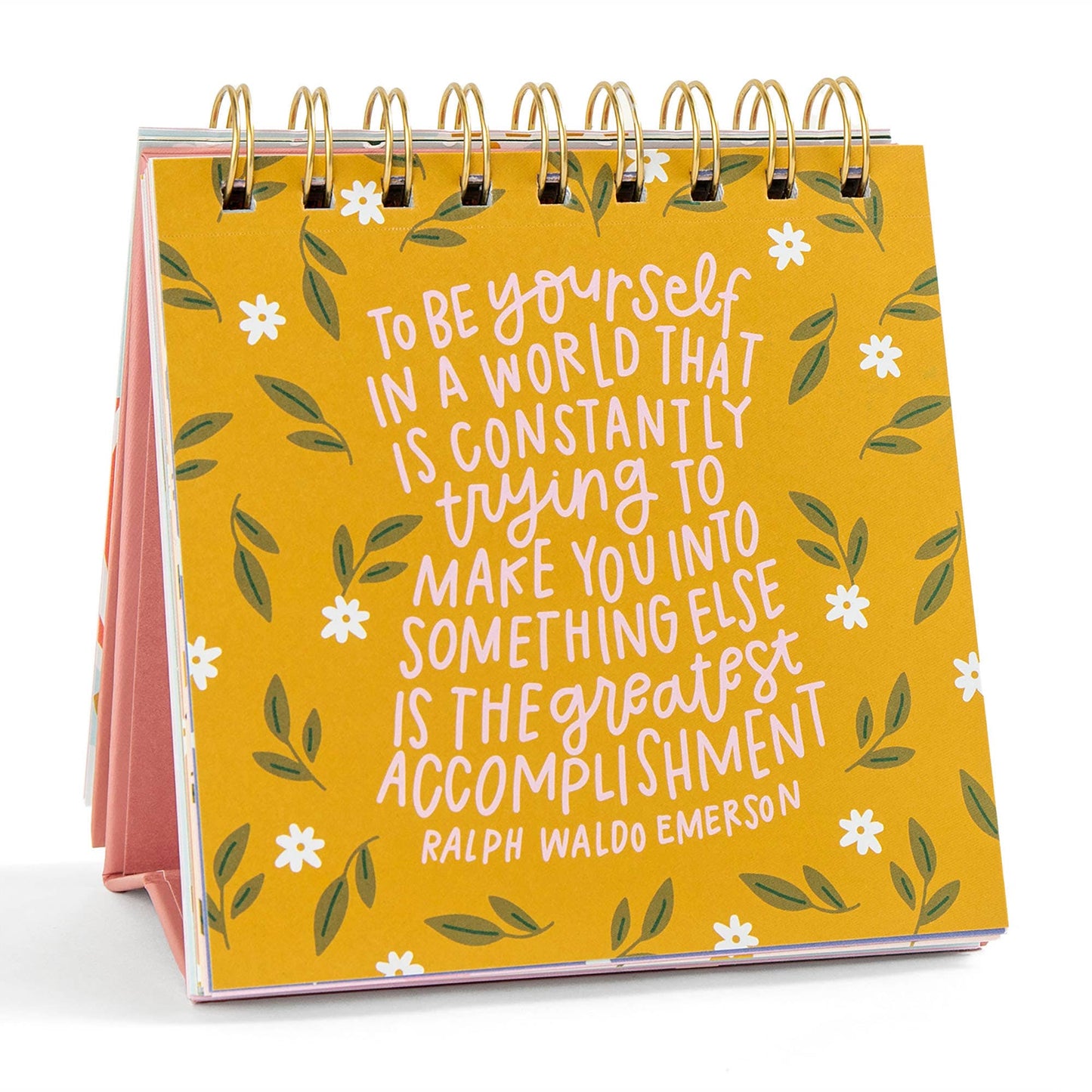 52 Weeks of Happy Quotes - Desk Flip Calendar