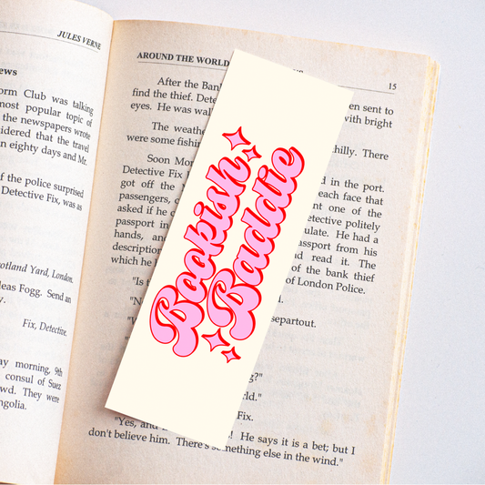 Bookish Baddie Bookmark With or Without Tassel: Without Tassel
