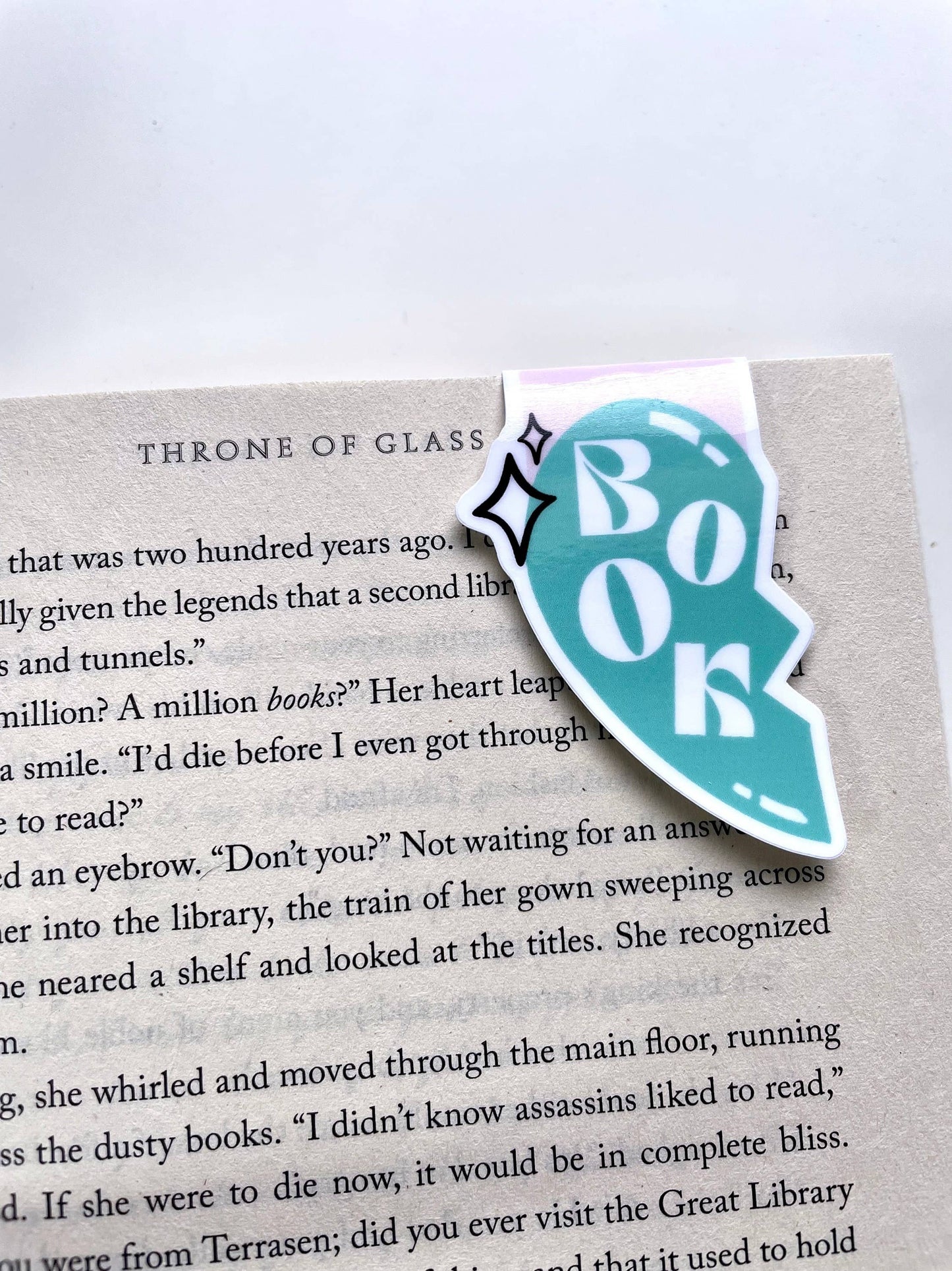 Book Bestie Friendship Heart Necklace Style BFF | Magnetic: Gloss / Set of 2
