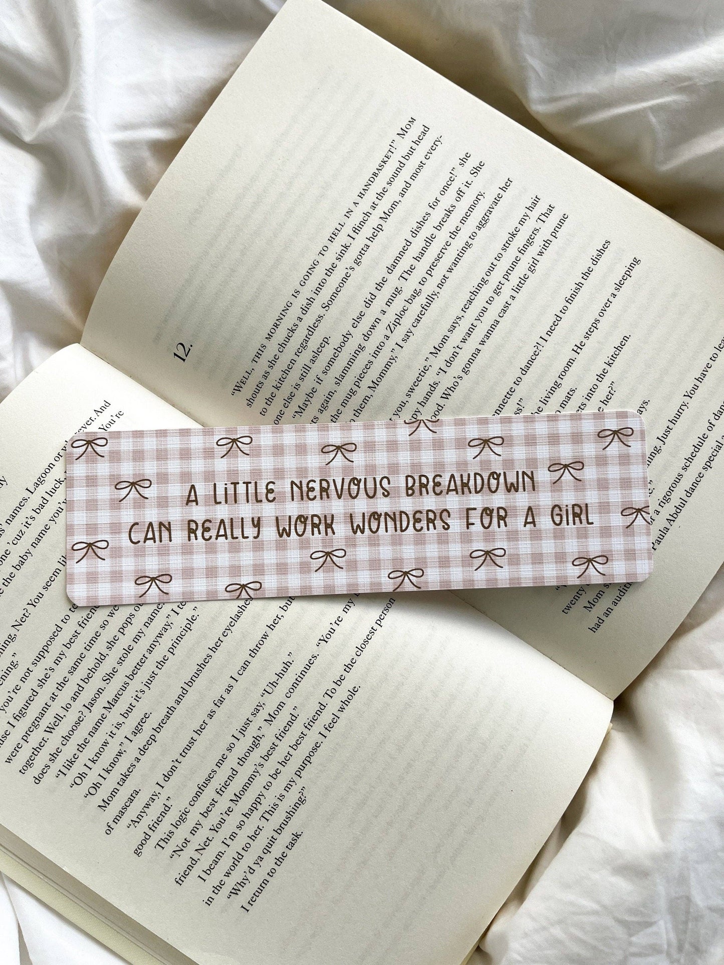 Gilmore Girlies Bookmarks | Cozy Autumn Bookmarks: World quote