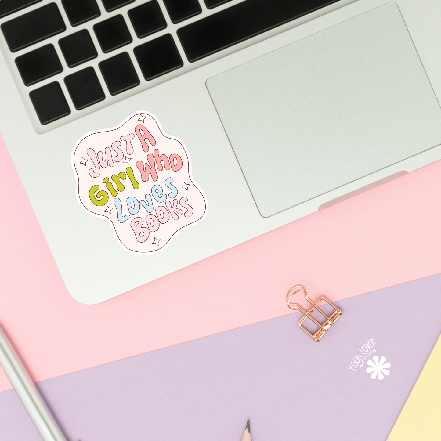 Just a Girl Who Loves Books Stickers / Bookish Stickers : 2''