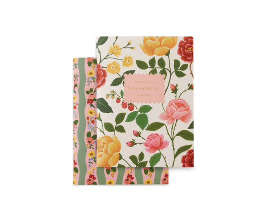 Pair of 2 Roses Pocket Notebooks