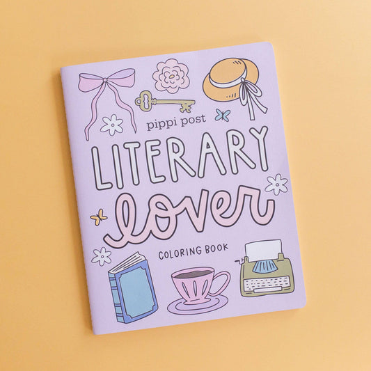 Literary Lover Coloring Book