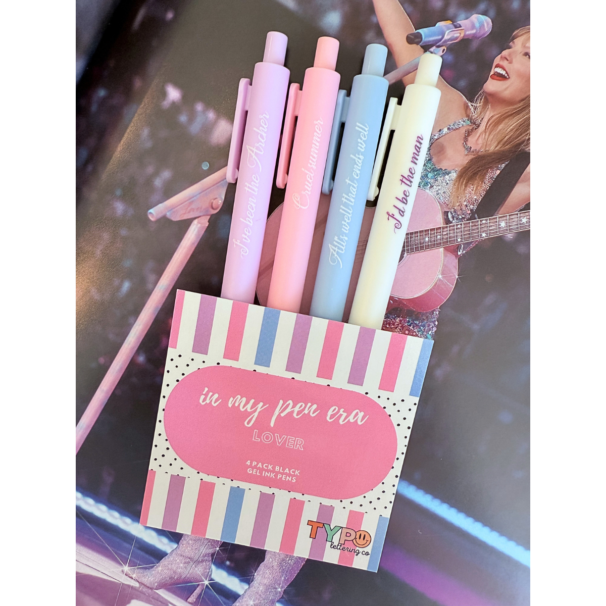 Tay inspired pen set-lover 