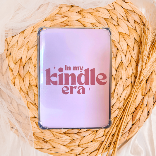 Funny Clear Case Kindle Inserts for Book Lovers: Kindle Era