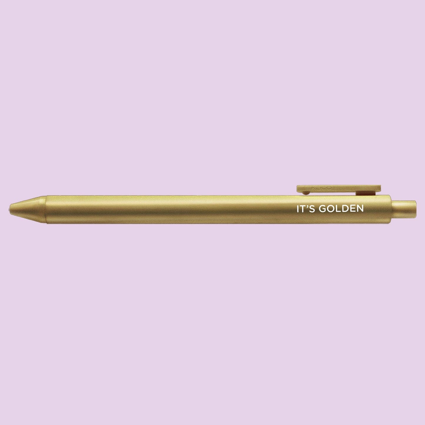 It's Golden jotter gel pen
