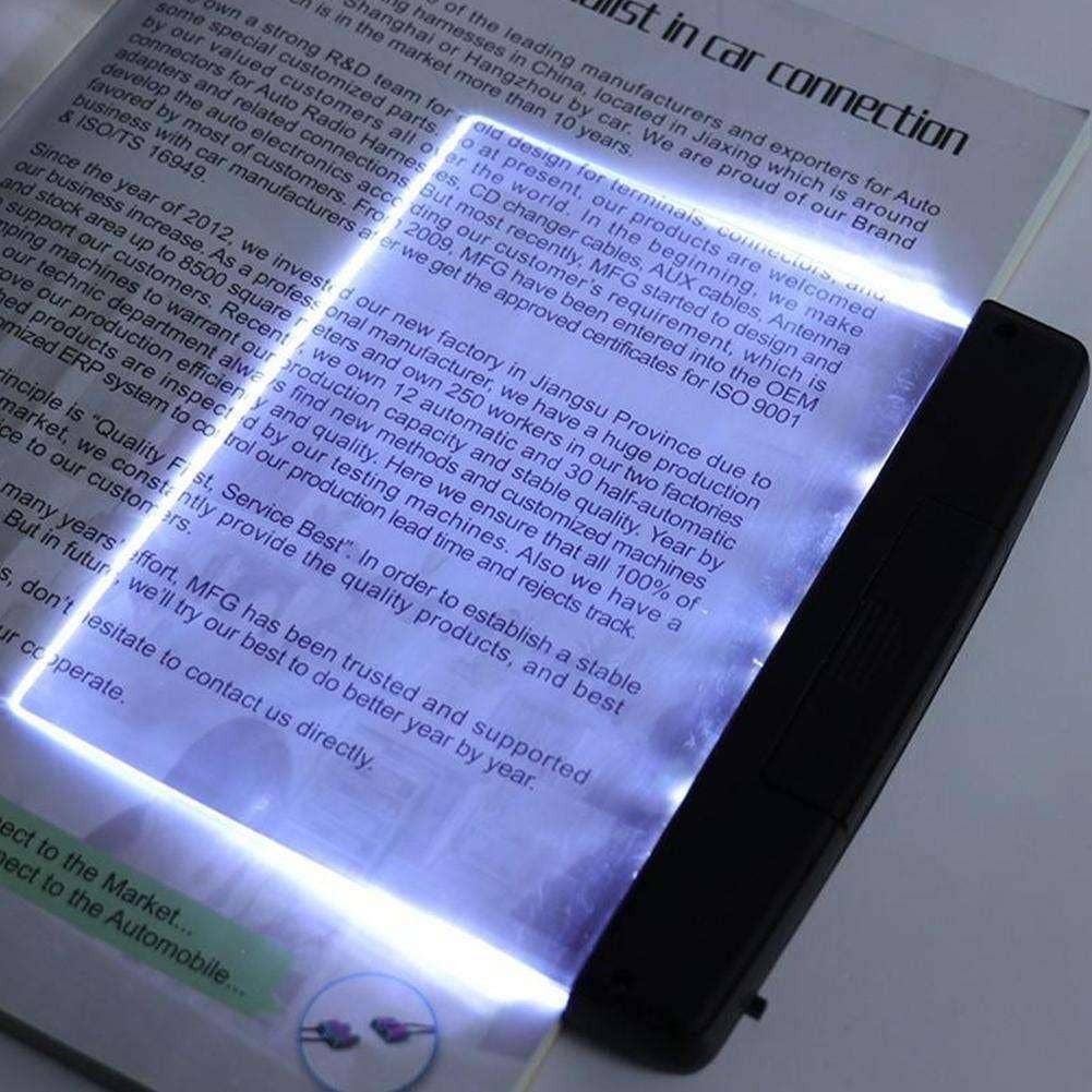 Led student eye protection reading lamp creative gift tablet study lamp student dormitory night book light(10 Pack): 1 Pack
