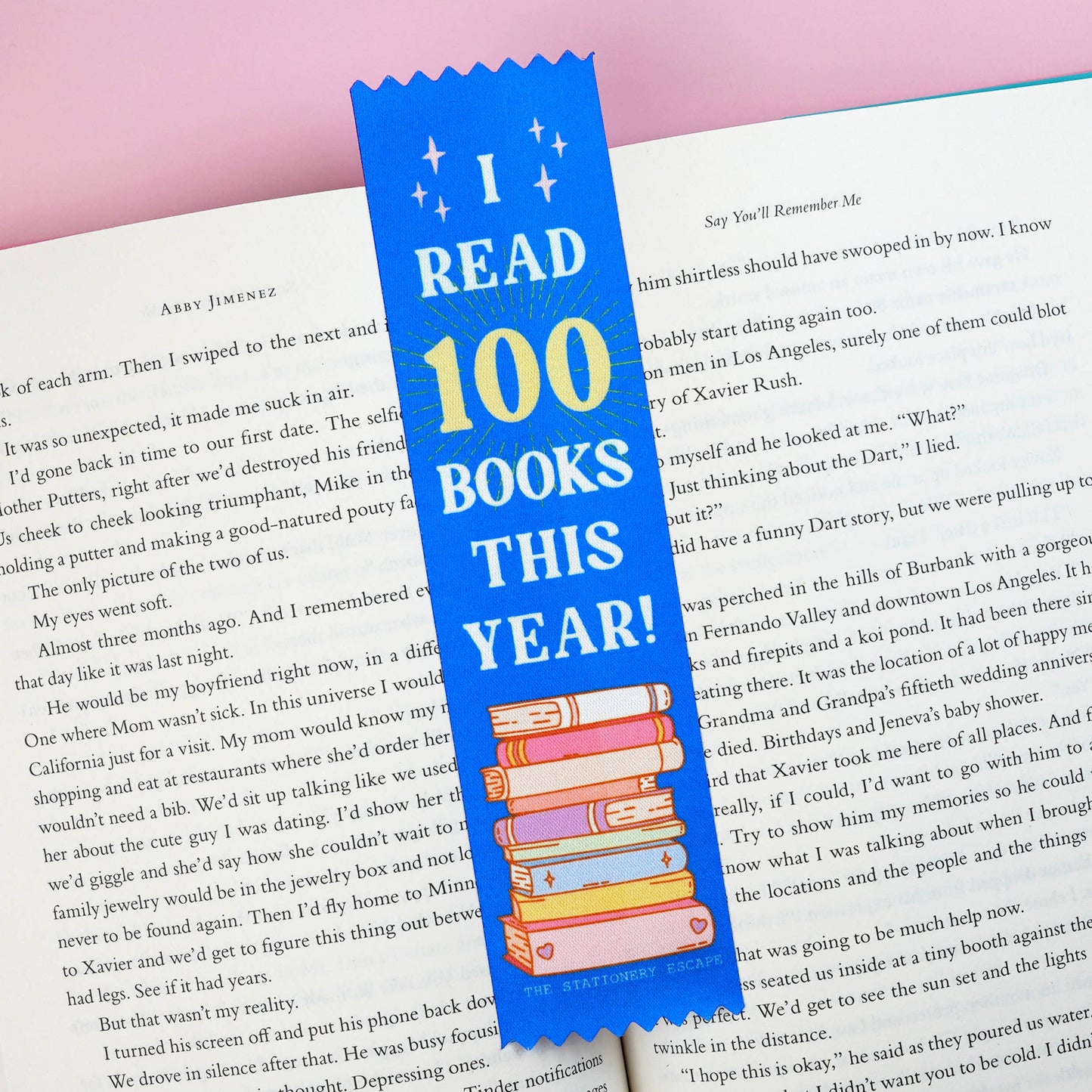 Reading Award Ribbon Bookmark: 100