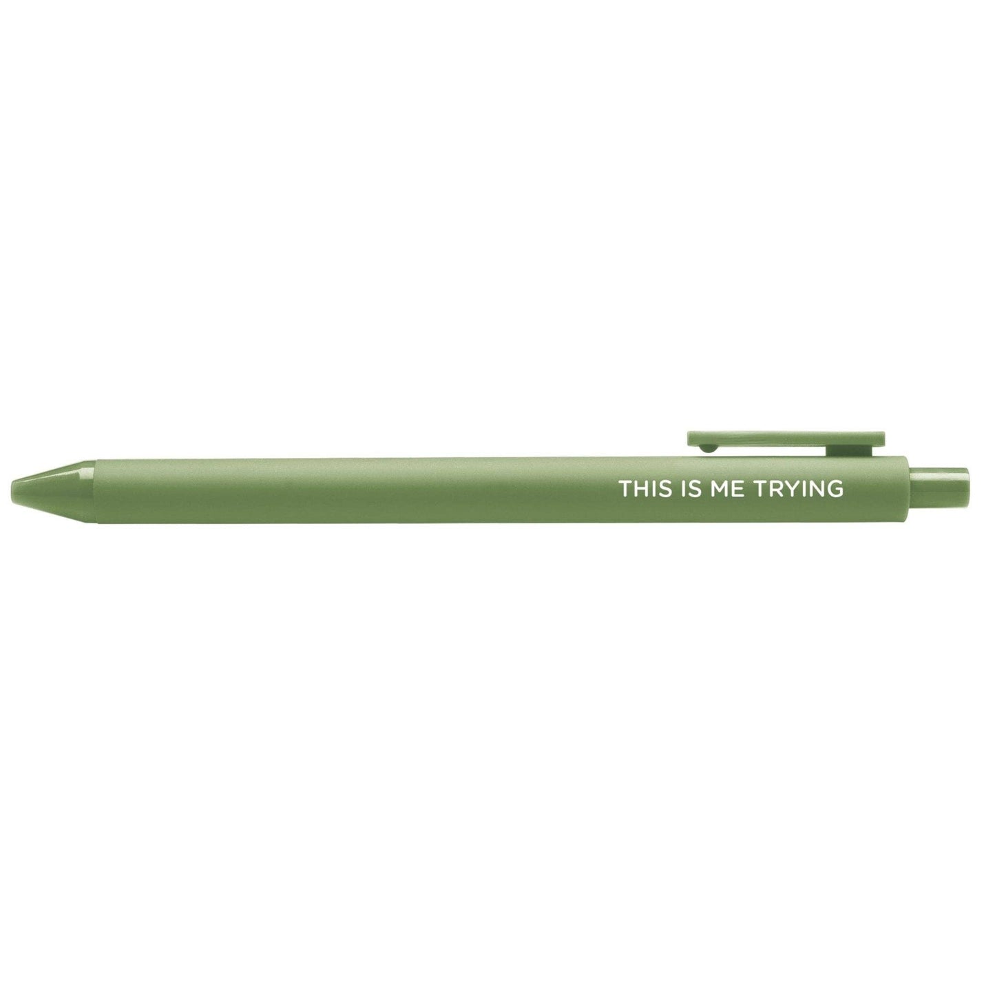 This is Me Trying jotter gel pen