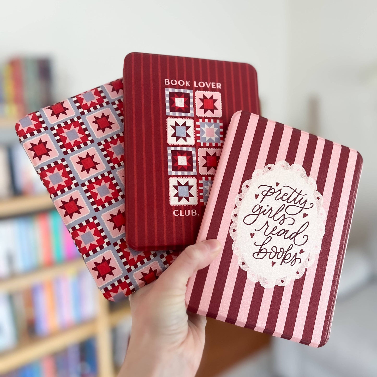 Pretty Girls Read Books Kindle Case: Double Sided Print / Colorsoft / Paperwhite 12 Gen. (2024)