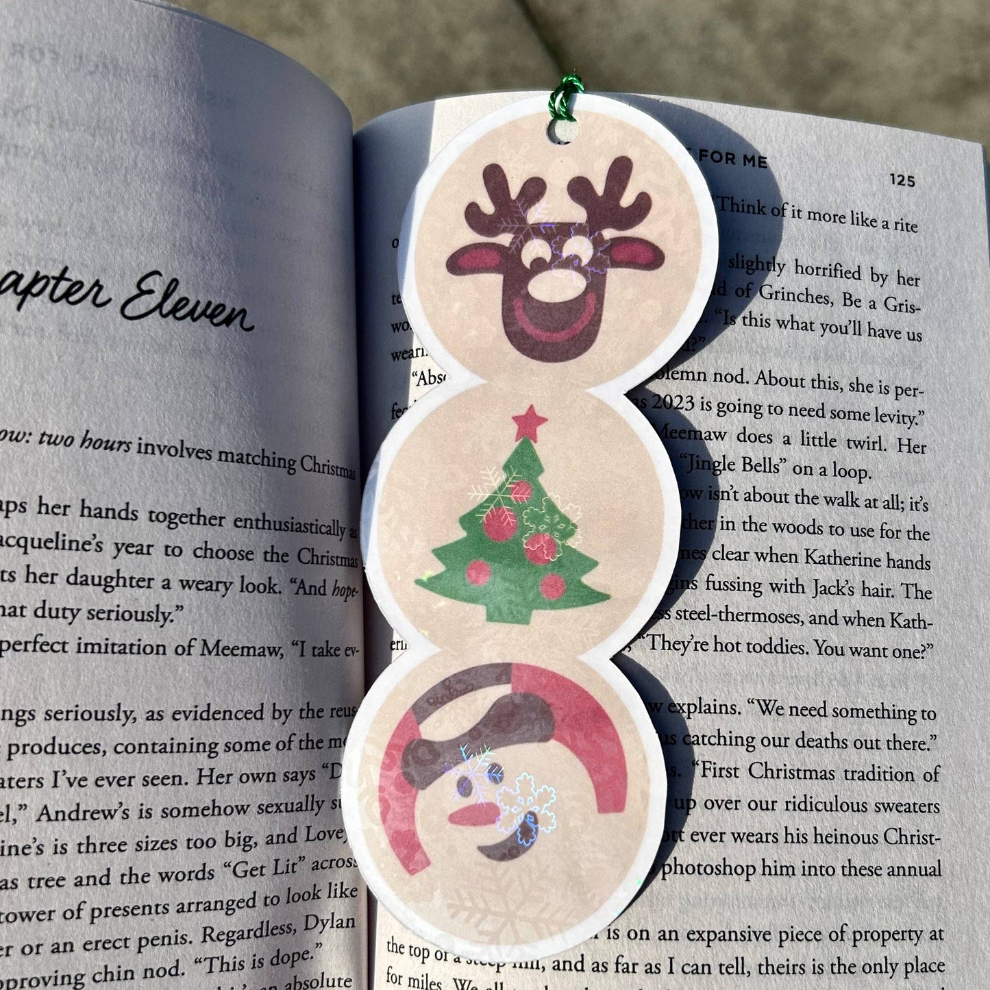 Pillsbury Holiday Cookies Bookmark: No tassel