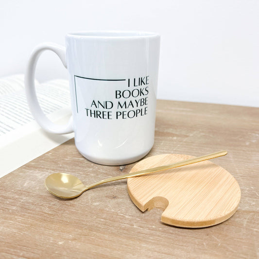 Funny Ceramic Coffee and Tea Mug, Book Related Gift