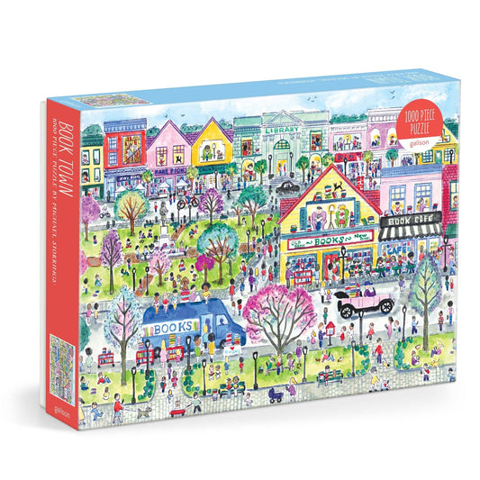 Michael Storrings Book Town 1000 Piece Puzzle