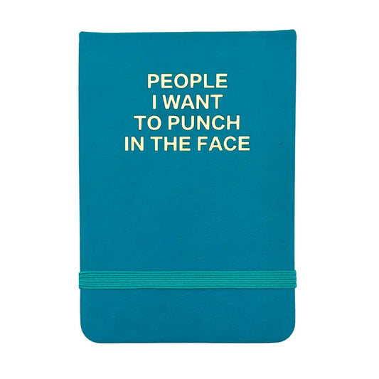 Leatherette Pocket Journal People I Want To Punch