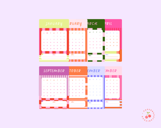 2025 Desk Calendar Print - Calendars