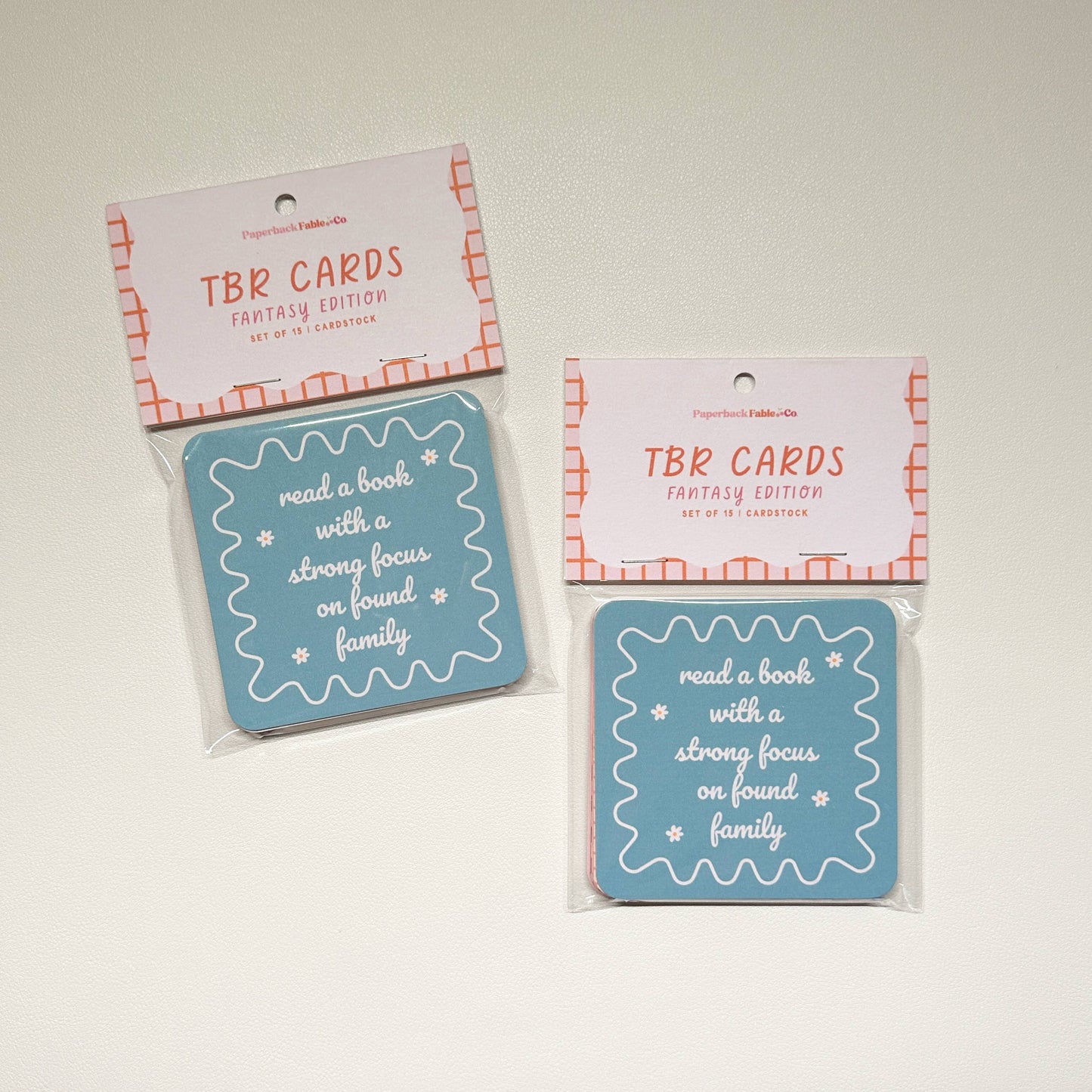 Fantasy Edition - TBR Prompt Cards