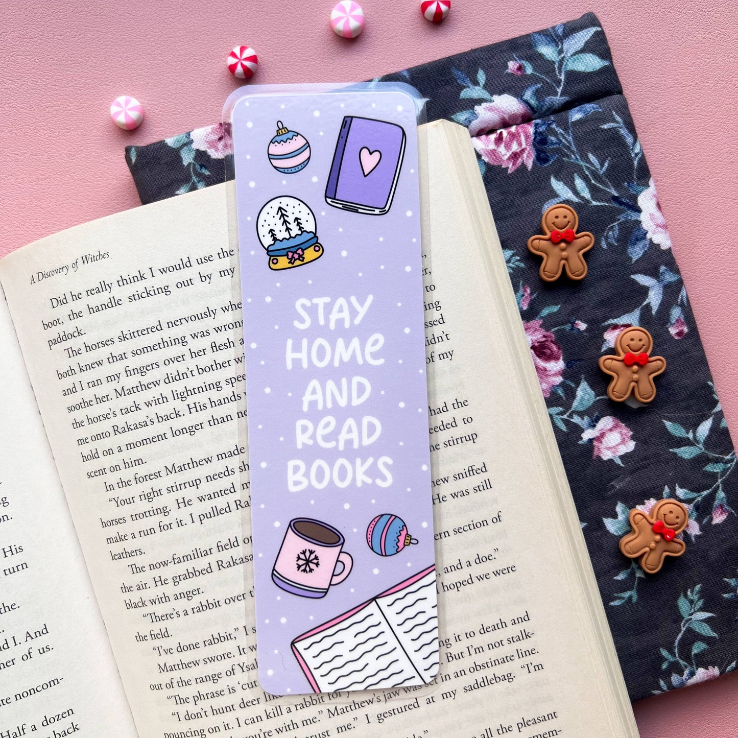 Stay Home Bookmark: No Tassel