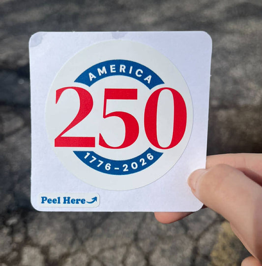 America 250 1776 - 2026 Die Cut Sticker