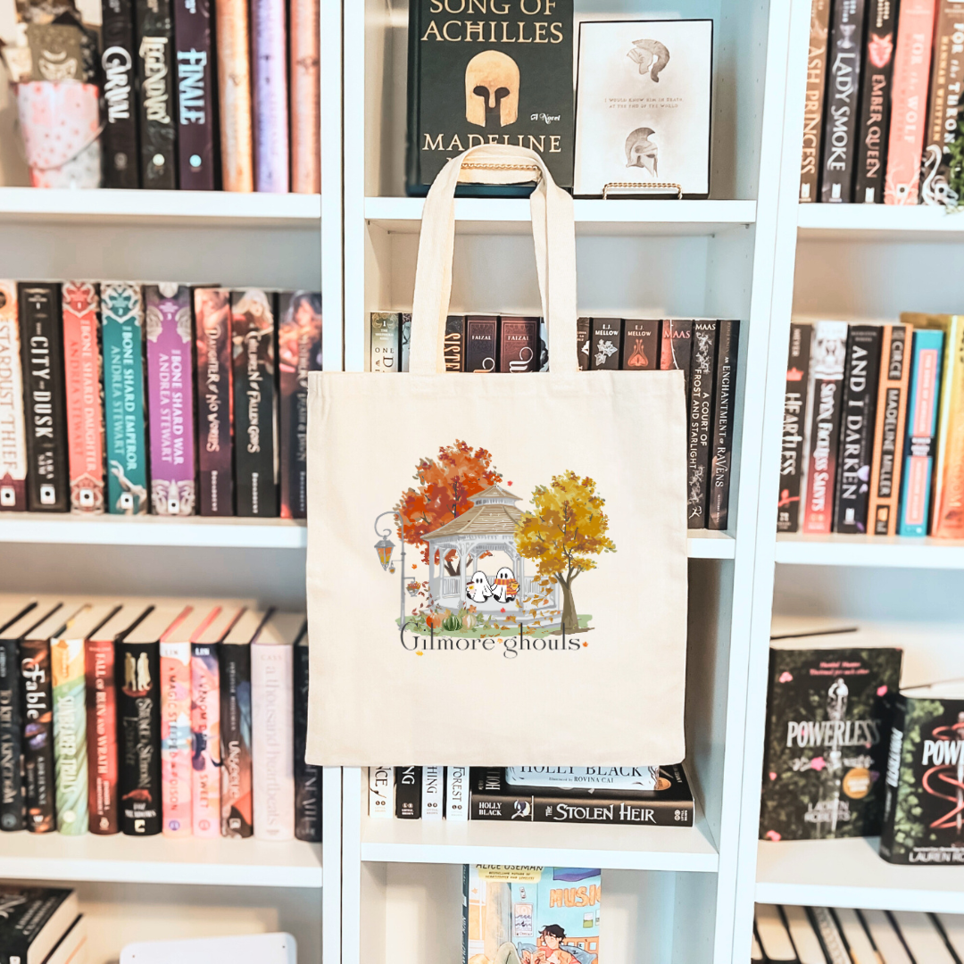 Gilmore Ghouls Sublimated Canvas Tote Bag