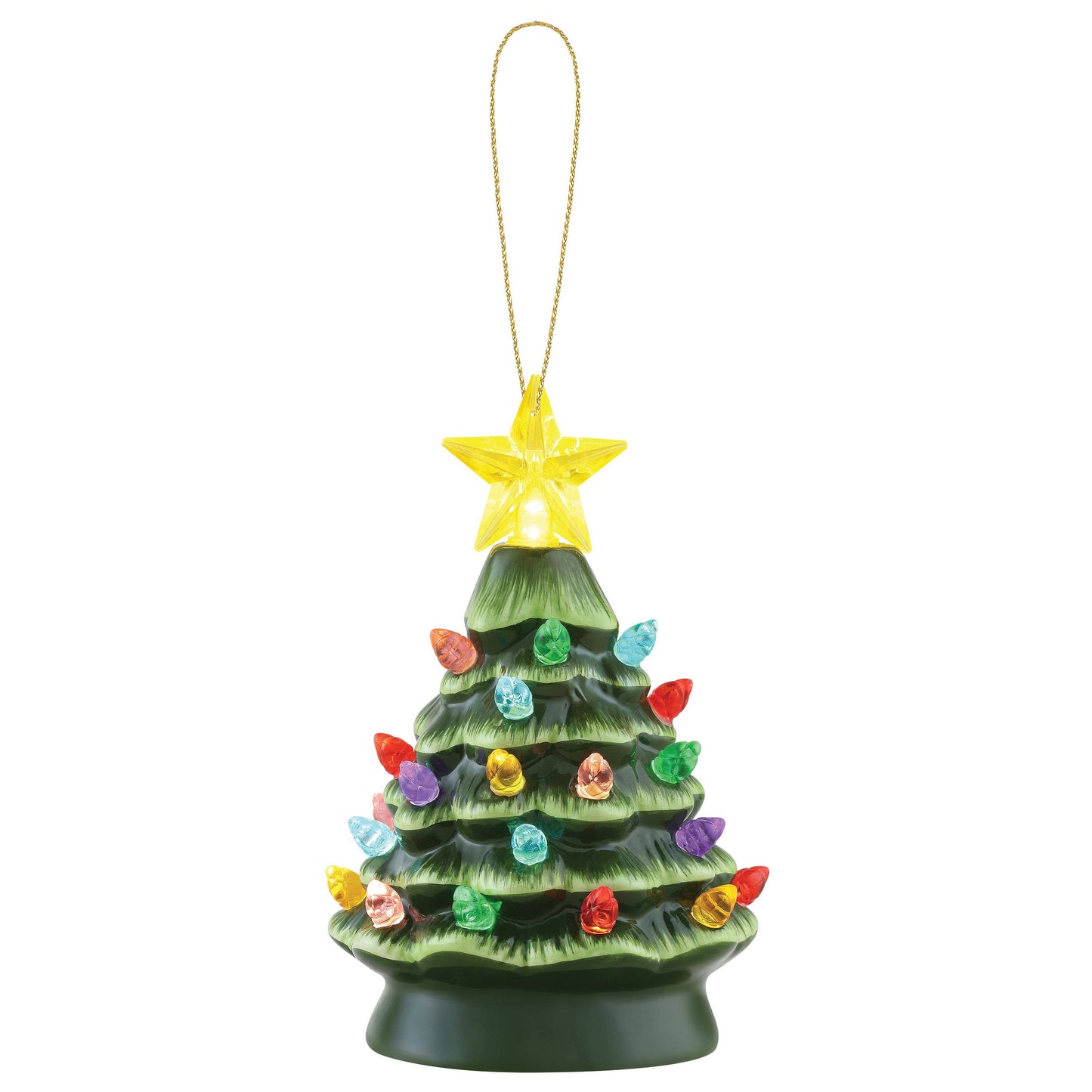 5" Nostalgic Tree - Green