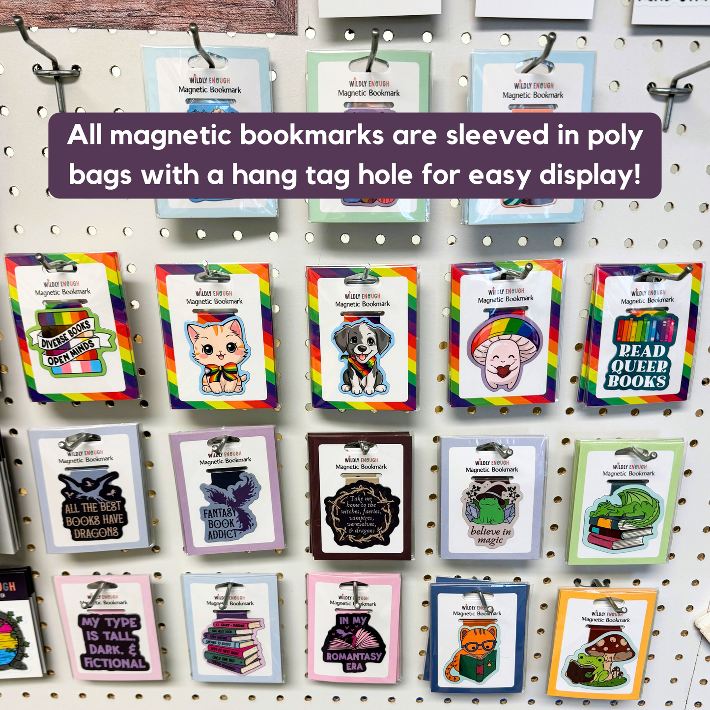 My Type is Tall, Dark & Fictional Magnetic Bookmark