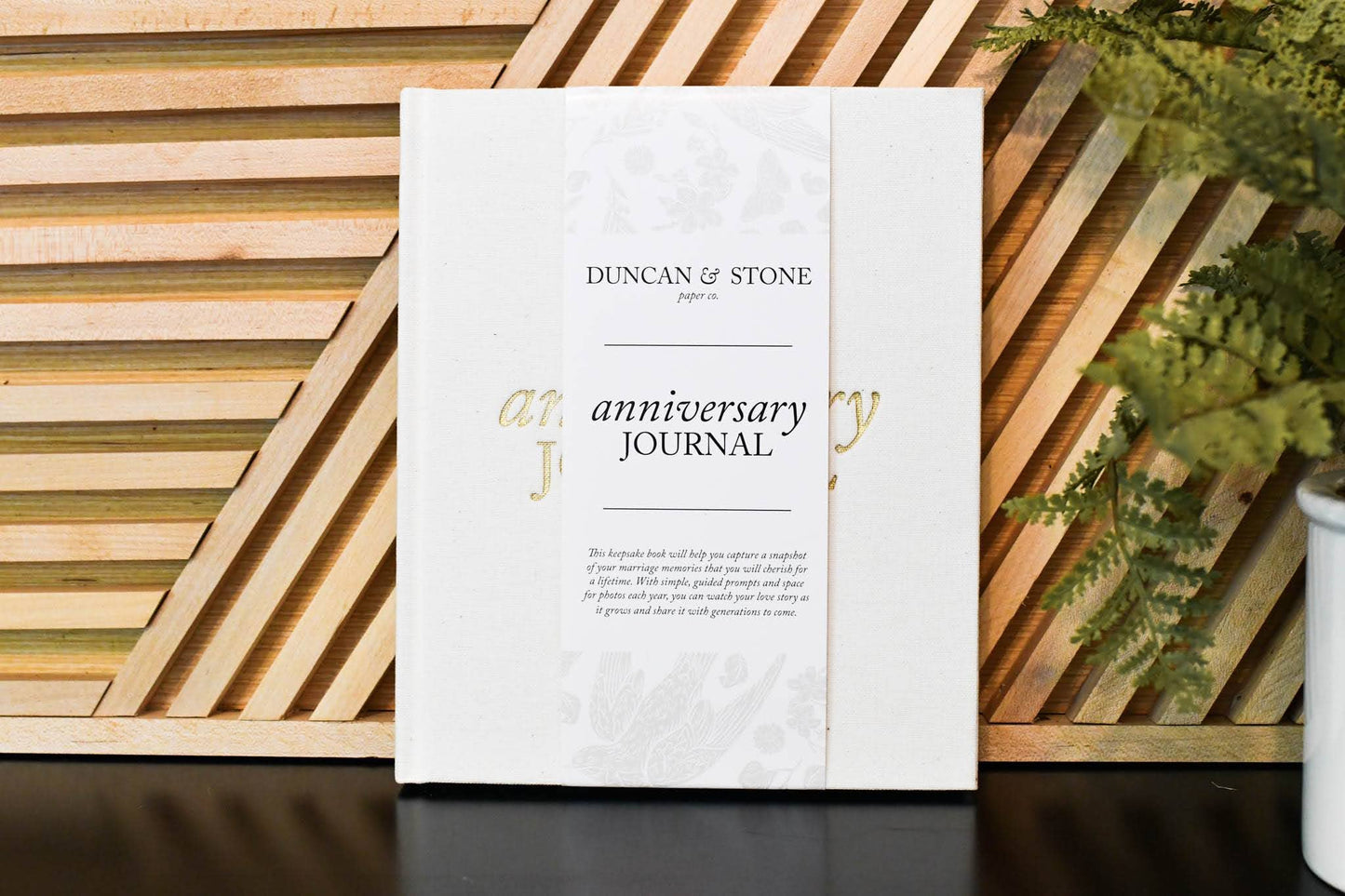 Anniversary Journal | Wedding Book |: Ivory