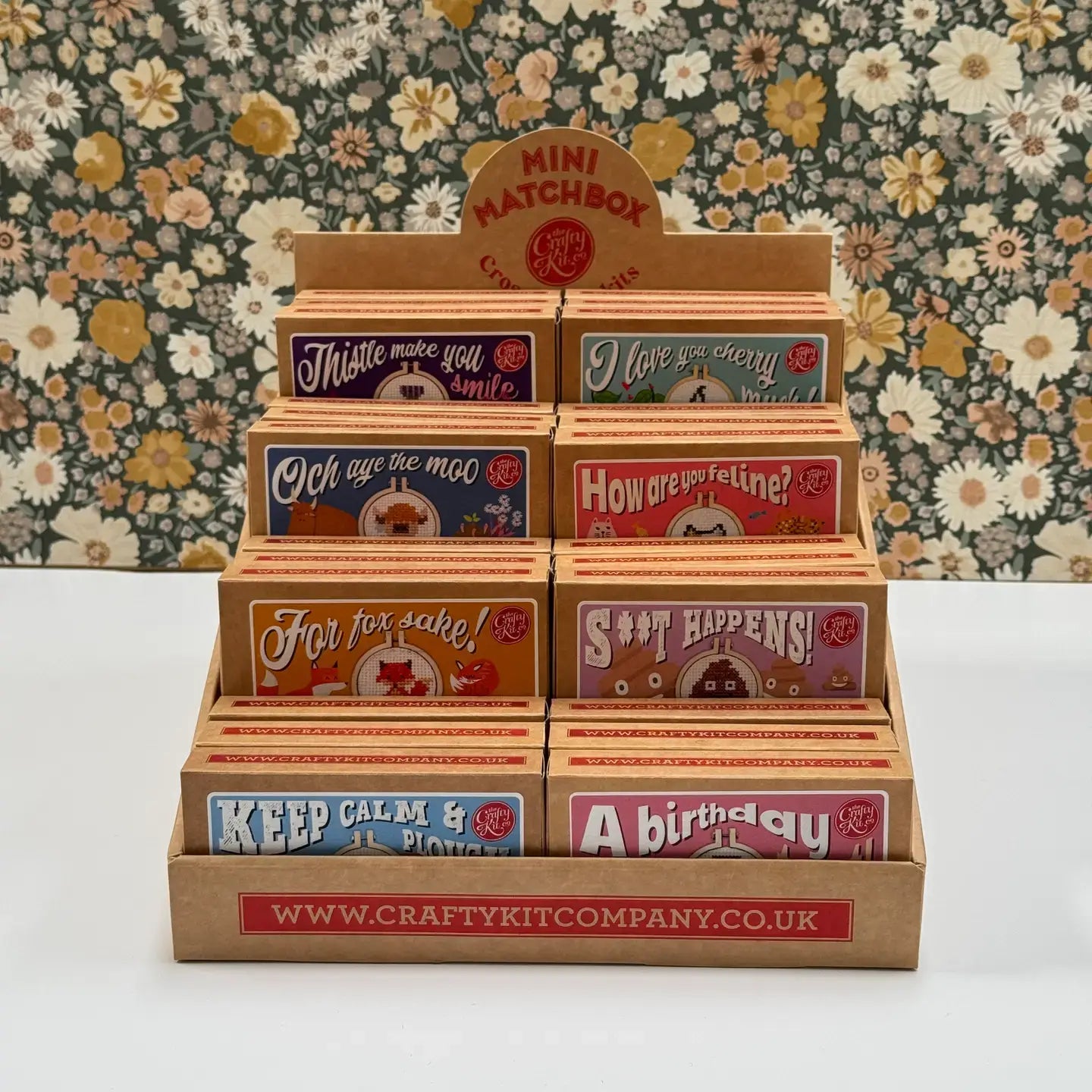 I'll Always be Ear for You Mini Matchbox Cross Stitch Kit