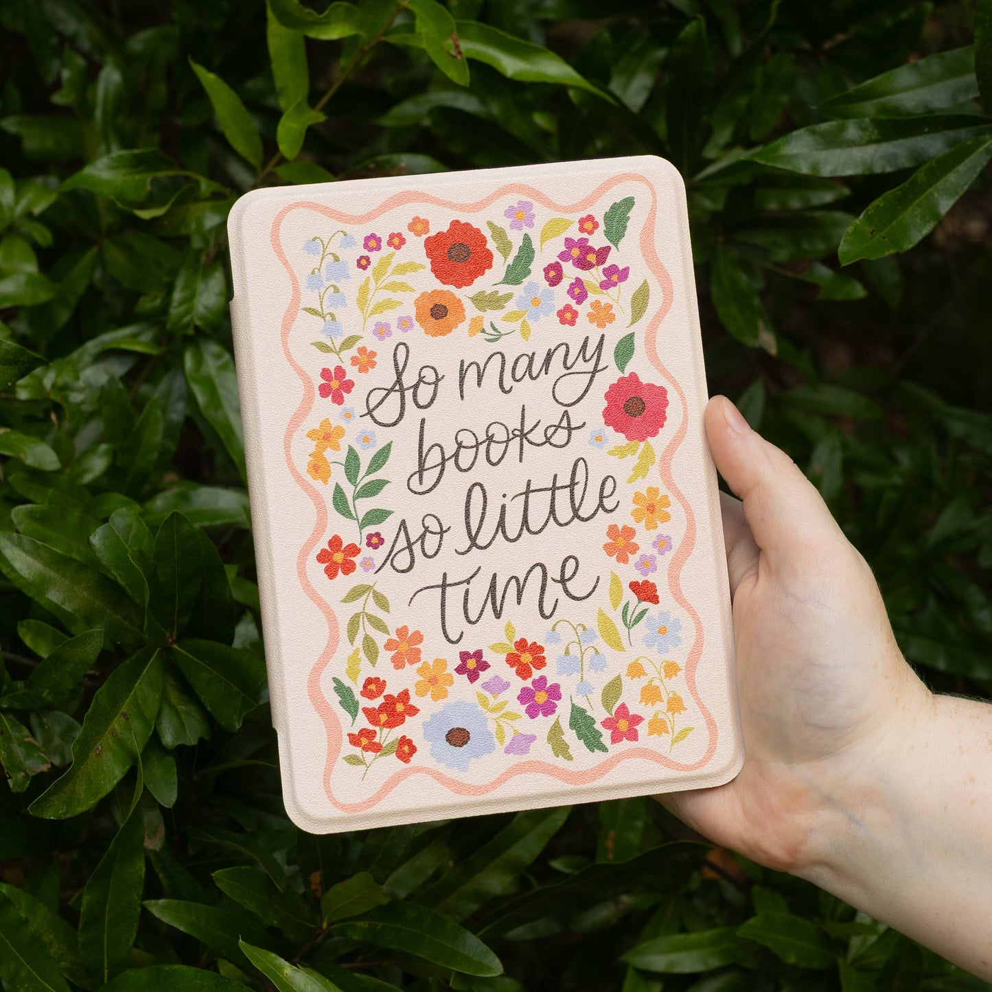 So Many Books Clear Back Kindle Case | Bookish & Reading: Kindle Paperwhite (11th Generation)