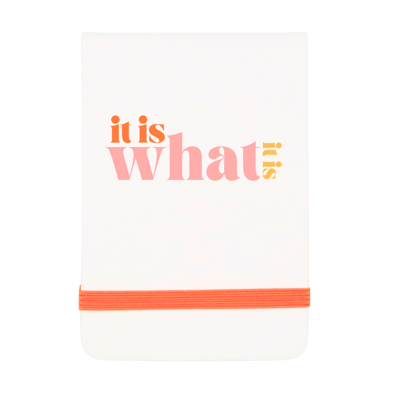 Leatherette Pocket Journal It Is What It Is