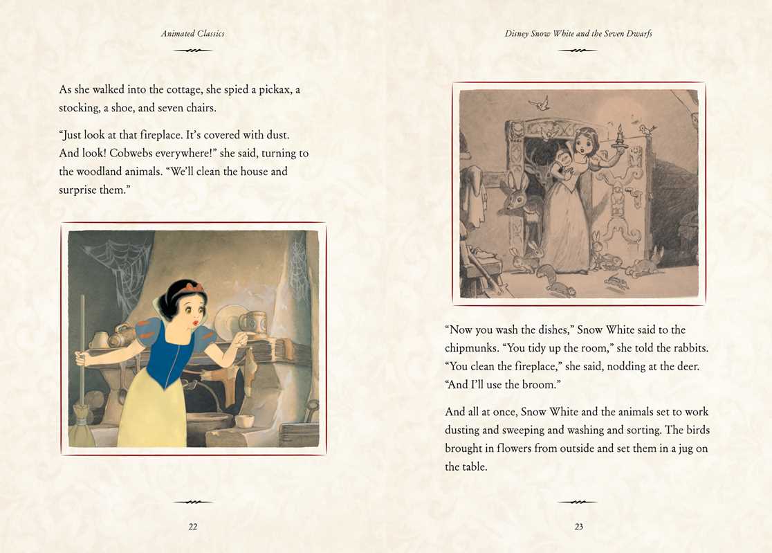 Disney Animated Classics: Snow White and the Seven Dwarfs by Editors of Studio Fun International: Hardcover; 74 pages / English