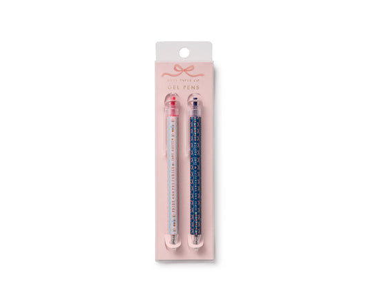 Ladies Night Book Club Gel Pen Set of 2