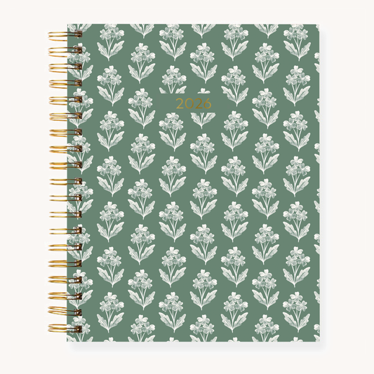Forget Me Nots 2026 Yearly Planner: 8.5x11