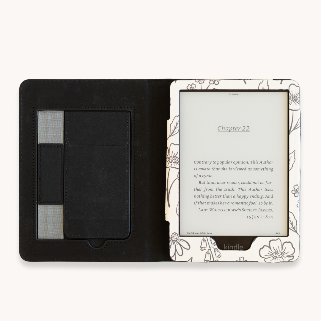 Pressed Floral Kindle Case: Kindle Paperwhite (12th Generation)