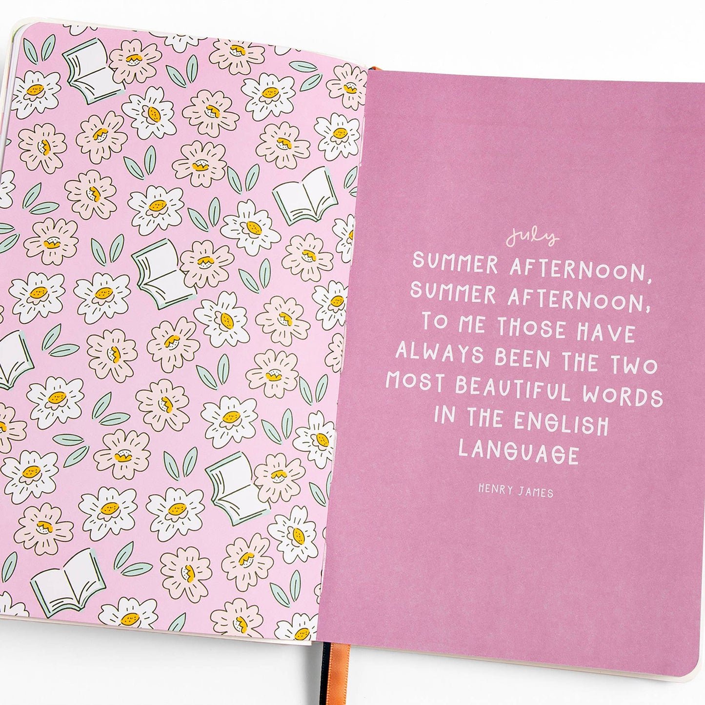 Pink Floral Petite Planner : 2024-2025 Academic Year