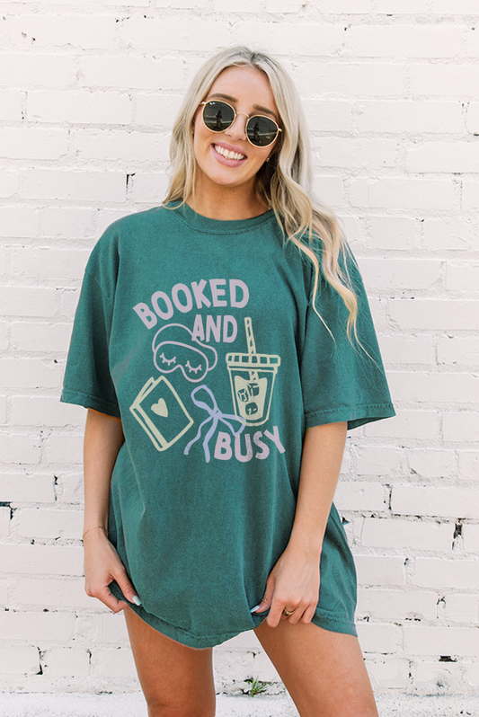 Booked And Busy Tee: Large