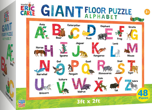 World of Eric Carle - Alphabet 48 Piece Floor Puzzle