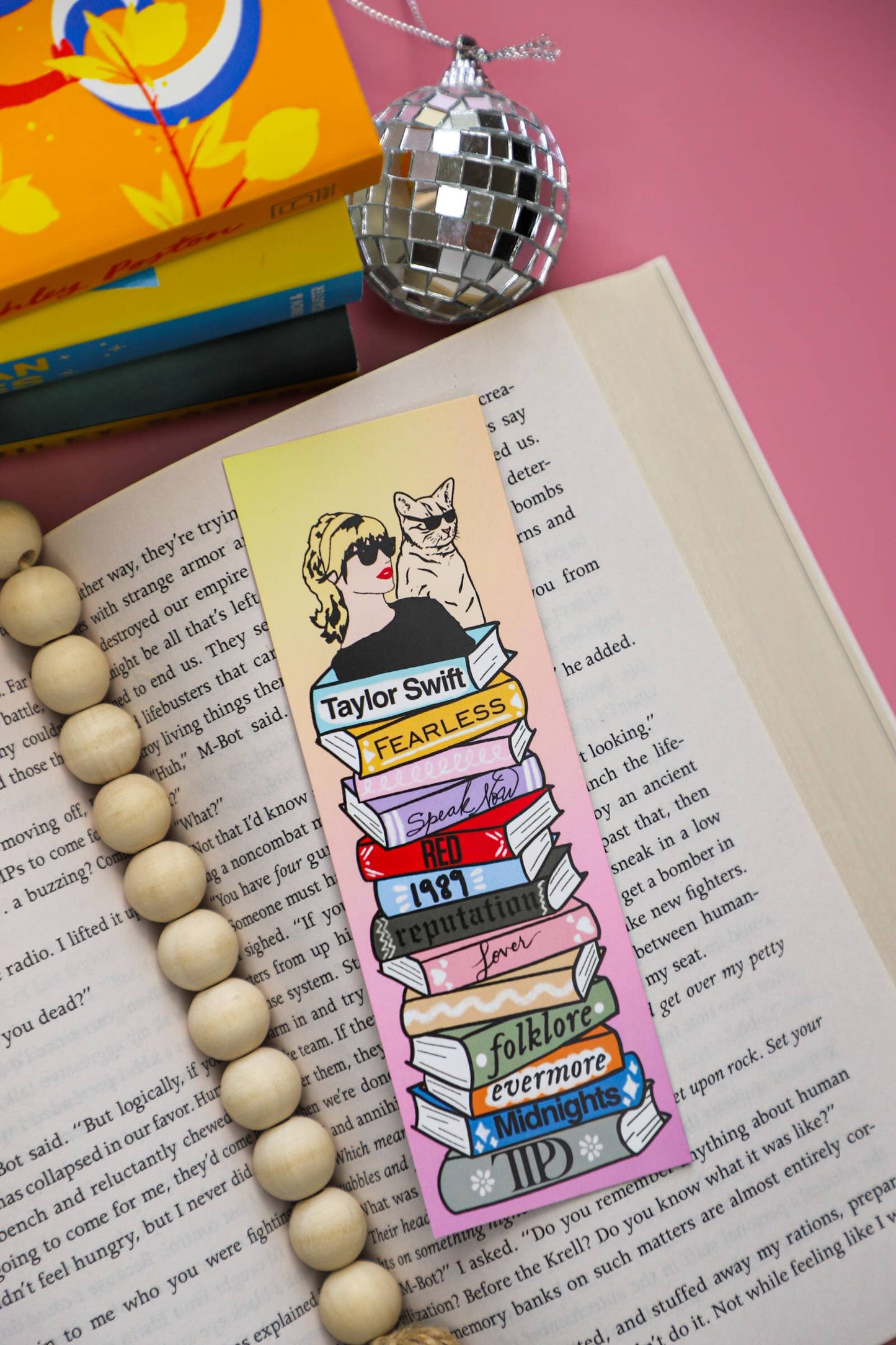 Taylor Swift Eras Bookmark: Laminated