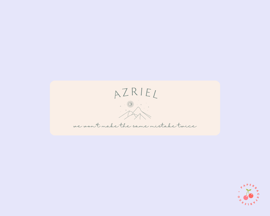 A Court of Thorn's and Roses Bookmarks: Azriel