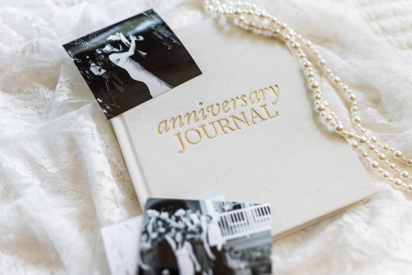 Anniversary Journal | Wedding Book |: Ivory